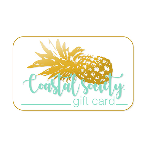 Coastal Society Gift Cards