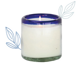 The La Playa Margarita Candle and Glassware (5 scent options)