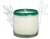 The La Playa Margarita Candle and Glassware (5 scent options)