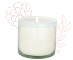 The La Playa Margarita Candle and Glassware (5 scent options)