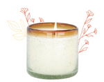 The La Playa Margarita Candle and Glassware (5 scent options)