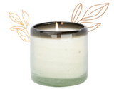 The La Playa Margarita Candle and Glassware (5 scent options)