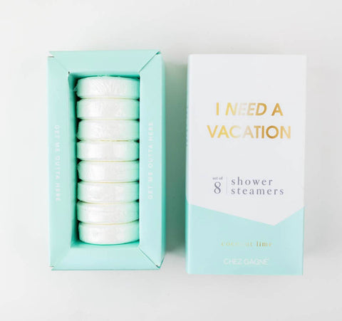 Need a Vacation Shower Steamers