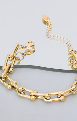 Story & Scout™️ Collection - Chunky chain bracelet - gold