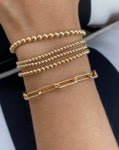 Gold Bead Bracelets