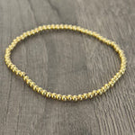 Gold & Silver Bead Bracelets (variety of styles/sizes)