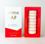 Festive as AF Shower Steamers